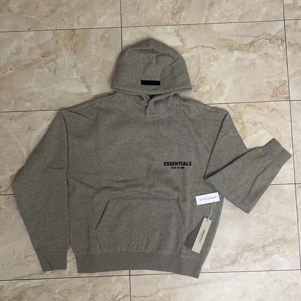 Essentials Fear of God Dark Oatmeal hoodie    SIZE XXS-XXL
